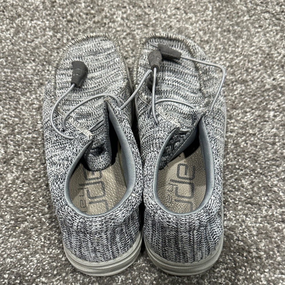 Hey Dude Men's Gray Wally B Sox - Picture 4 of 6